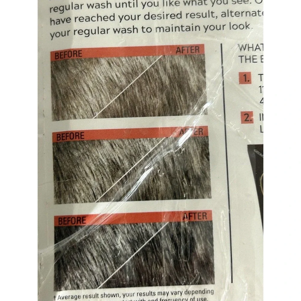 Just For Men-Control GX Grey Reducing Beard Wash Shampoo-4 Fl Oz Pack of 3 - Picture 6 of 7